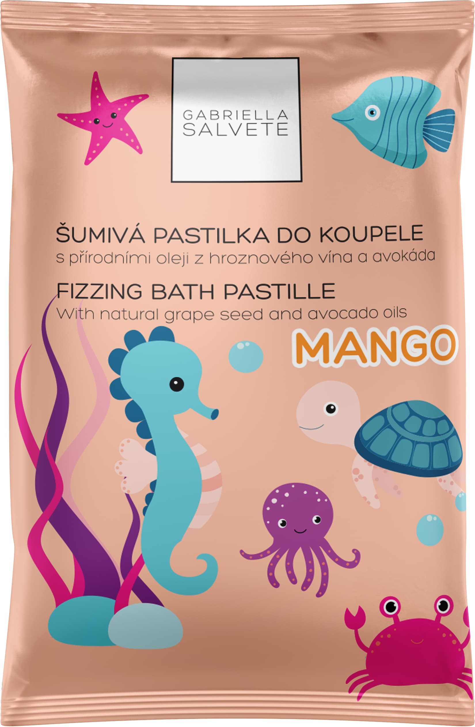 Obrázok Gabriella Salvete Fizzing Bath Pastille 40 g šumivá pastilka do kúpeľa pre ženy Mango