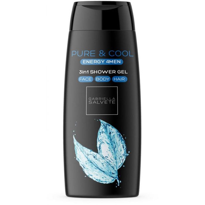 Obrázok Gabriella Salvete Energy 4Men Pure & Cool 3in1 250 ml sprchovací gél pre mužov