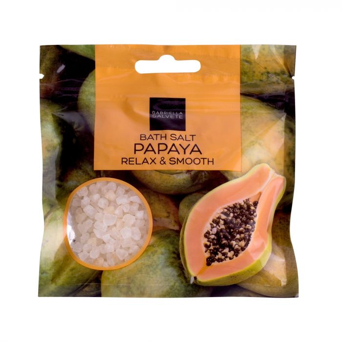 Obrázok Gabriella Salvete Bath Salt Papaya 80 g relaxačná soľ do kúpeľa pre ženy