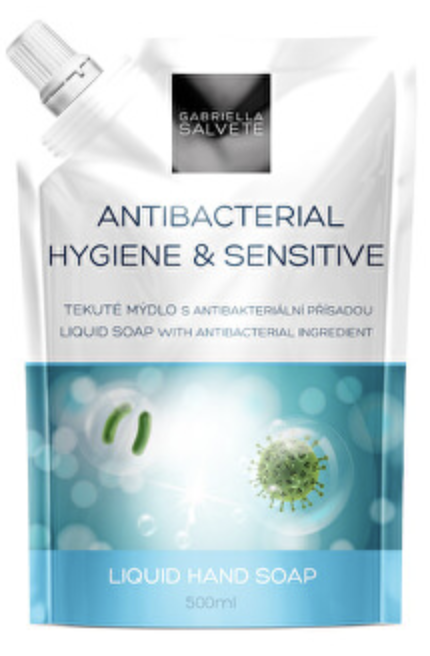 Obrázok Gabriella Salvete Liquid Soap Hygiene & Sensitive Antibacterial 500 ml antibakteriálne mydlo na ruky unisex