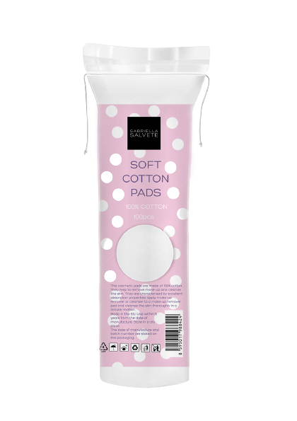 Obrázok Gabriella Salvete Soft Cotton Pads Remover Pads 100 ks odličovač tváre pre ženy