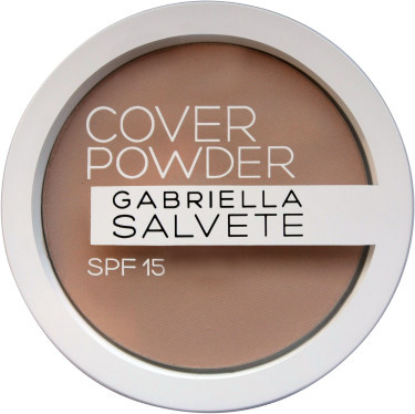 Obrázok Gabriella Salvete Cover Powder SPF15 9 g púder pre ženy 03 Natural