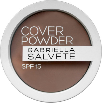 Obrázok Gabriella Salvete Cover Powder SPF15 9 g púder pre ženy 04 Almond