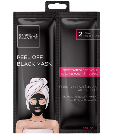 Obrázok Gabriella Salvete Peel Off Black 16 ml pleťová maska pre ženy