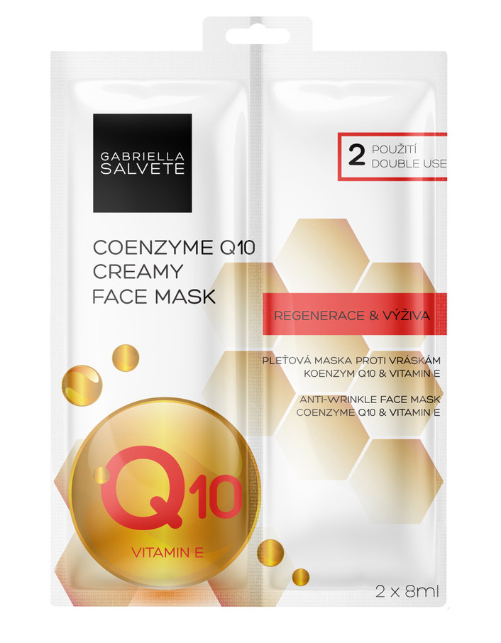 Obrázok Gabriella Salvete Creamy Face Mask Coenzyme Q10 16 ml pleťová maska proti vráskam pre ženy