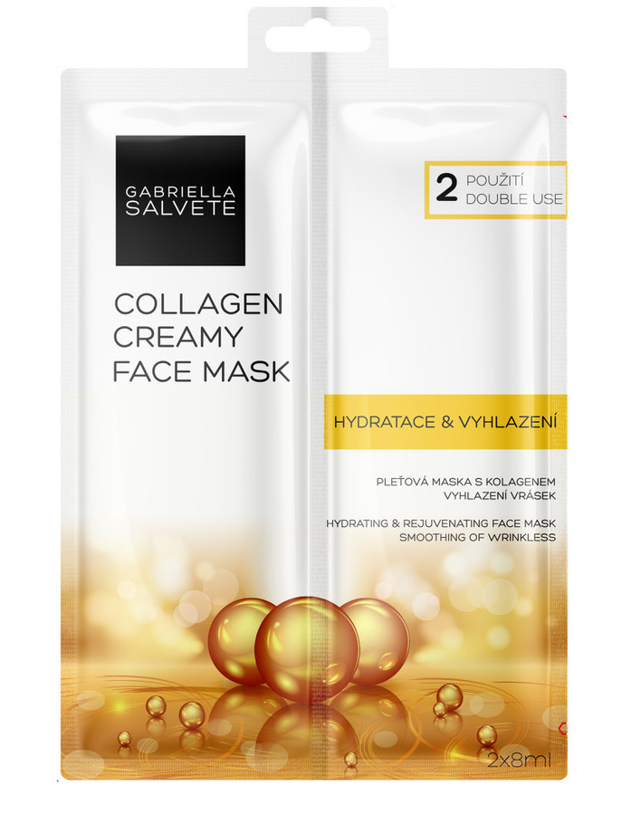 Obrázok Gabriella Salvete Creamy Face Mask Collagen 16 ml pleťová maska proti vráskam pre ženy