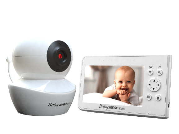 Obrázok Babysense Video Baby Monitor V43 biela