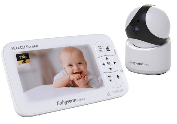 Obrázok Babysense Video Baby Monitor V65 biela