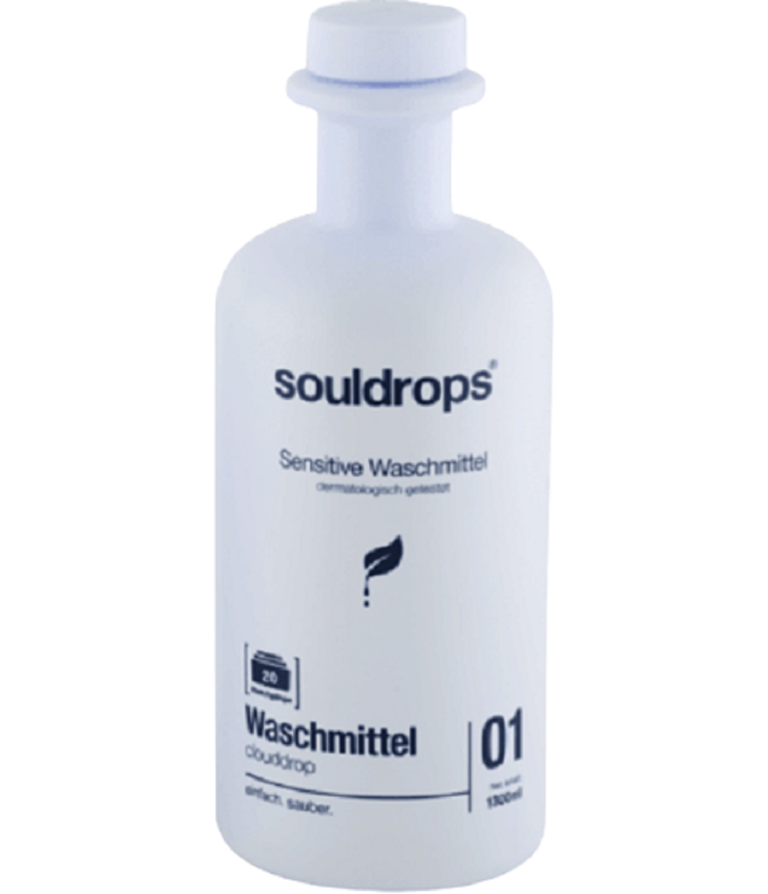 Obrázok SOULDROPS - Gélový prací prostriedok sensitive - Clouddrop 3.2l