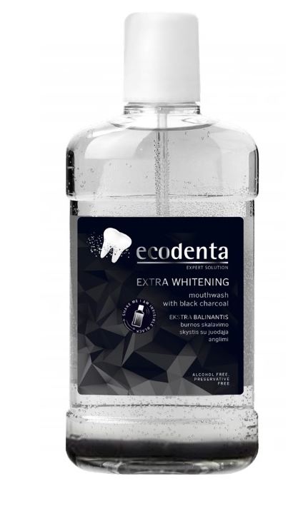 Obrázok Ecodenta Mouthwash Extra Whitening Ústna voda 500ml