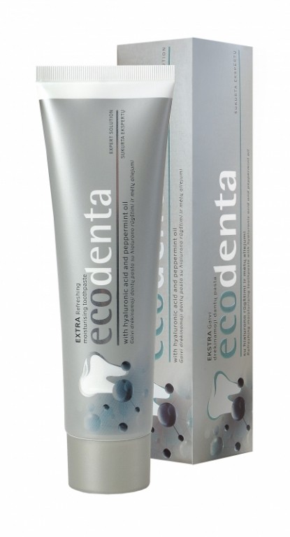 Obrázok ECODENTA Extra Refreshing Moisturising Toothpaste Zubná pasta 100ml