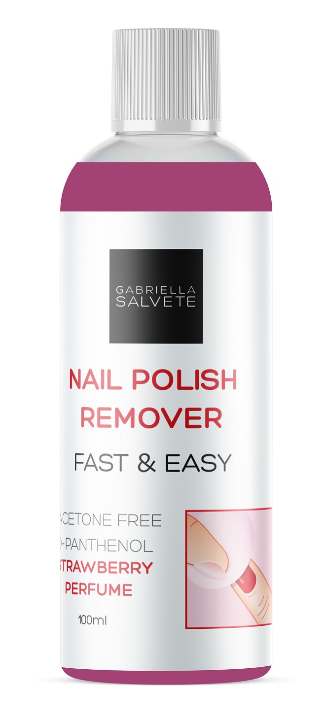 Obrázok Gabriella Salvete Nail Polish Remover Fast & Easy 100 ml odlakovač na nechty bez acetónu pre ženy