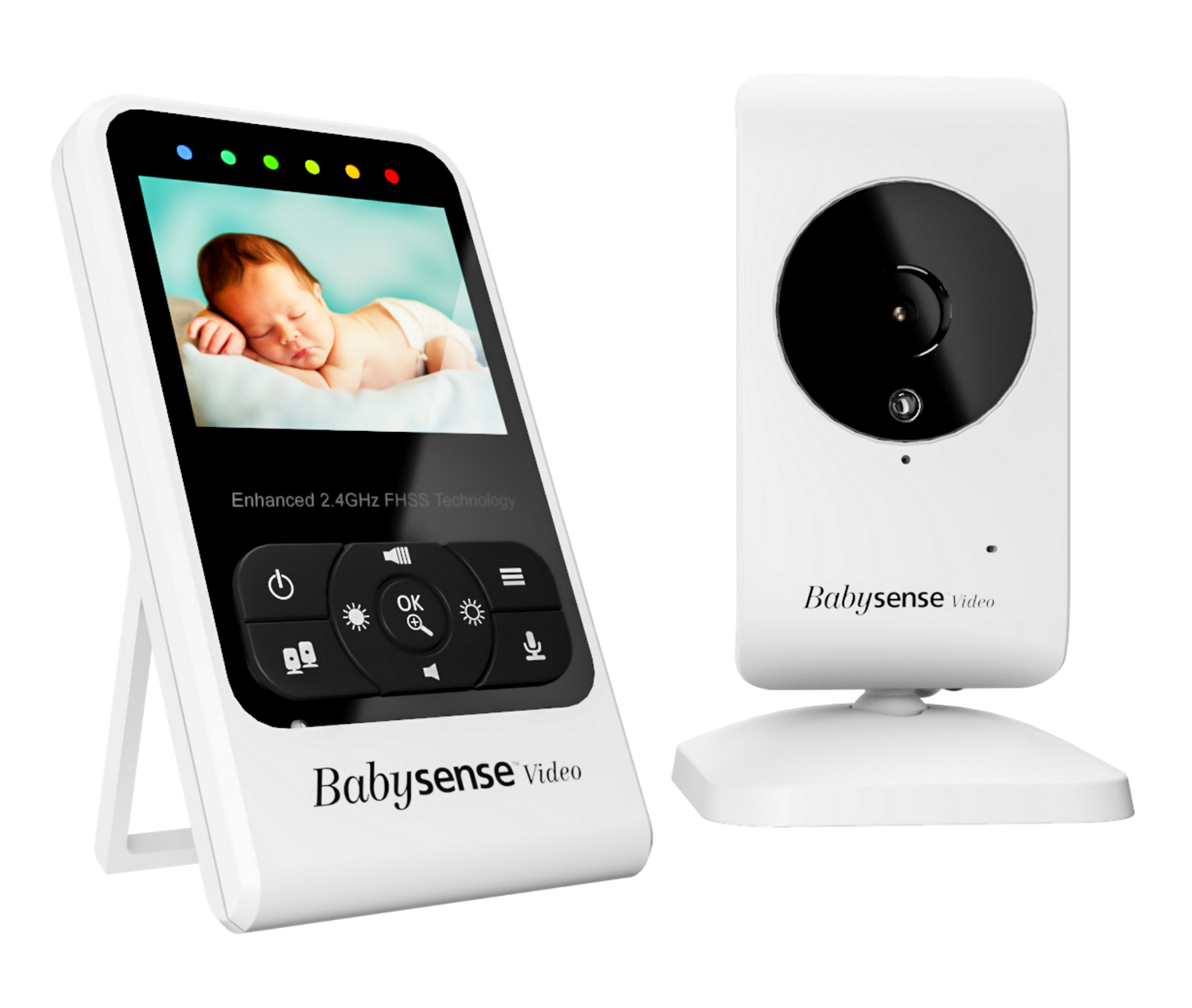 Obrázok Babysense Video Baby Monitor V24R biela