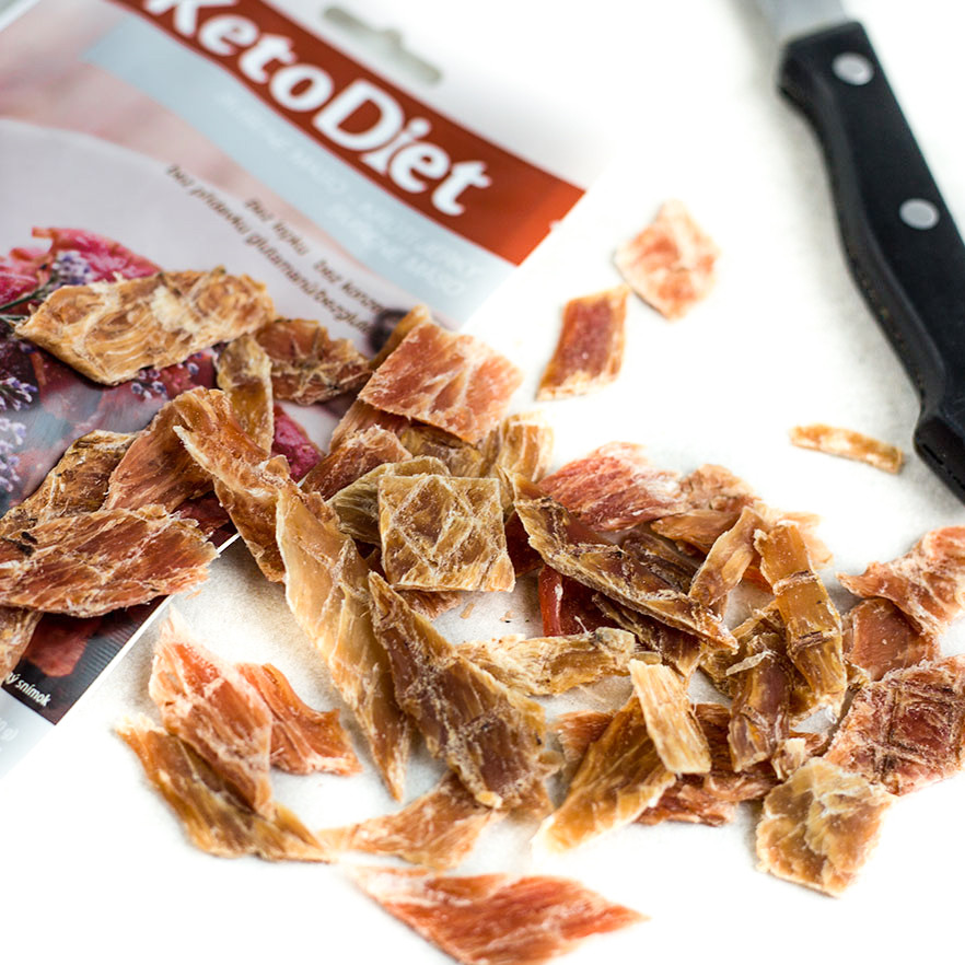 Obrázok KetoDiet morčacie jerky 3 × 30 g (8594181010658)