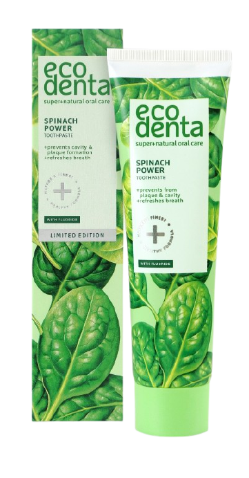 Obrázok Ecodenta Toothpaste Spinach Power 100 ml zubná pasta so špenátovým extraktom unisex