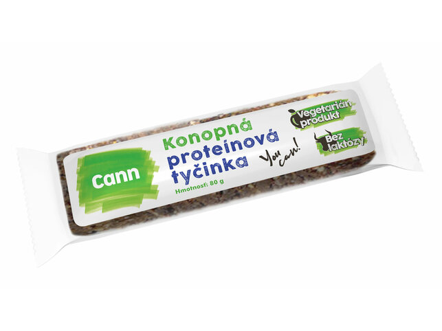 Obrázok Cann Konopná proteínová tyčinka 80g