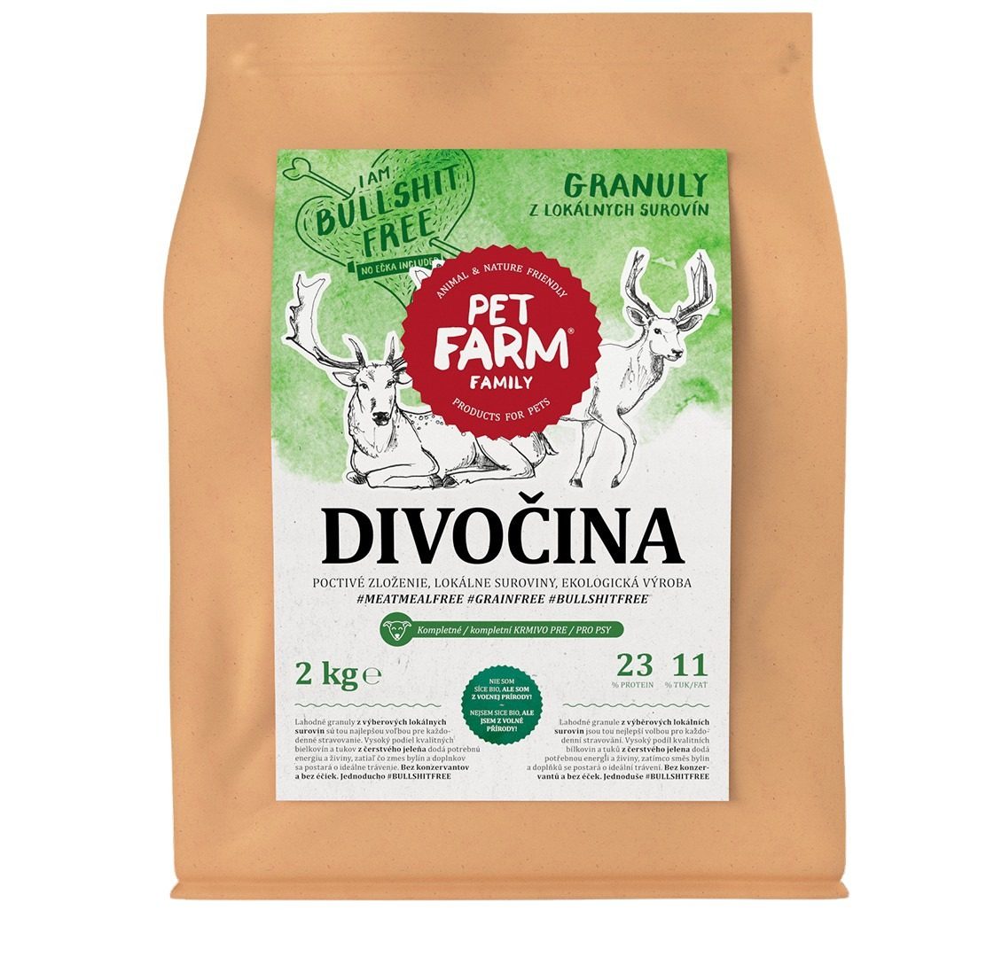 Obrázok Pet Farm Family Divočina 2 kg (8594178742456)