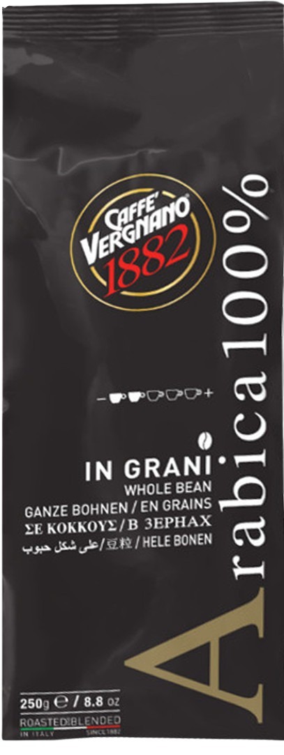 Obrázok Vergnano 100% Arabica Zrno 250g (008-000582)