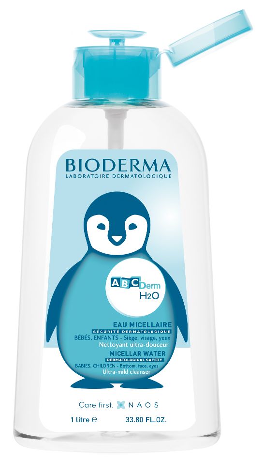 Obrázok Bioderma ABC Derm H2O  micelárna čistiaca voda pre deti 1000 ml