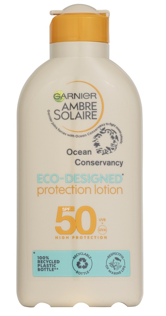 Obrázok GARNIER Ambre Solaire Sun Ocean – Ochranný krém proti UVB a UVA SPF 50+, 200 ml (3600542393553)