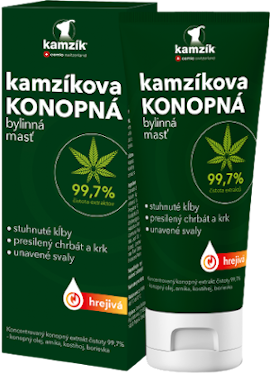 Obrázok Cemio Kamzíkova konopná masť NEW hrejivá (inov.2021) 1x200 ml