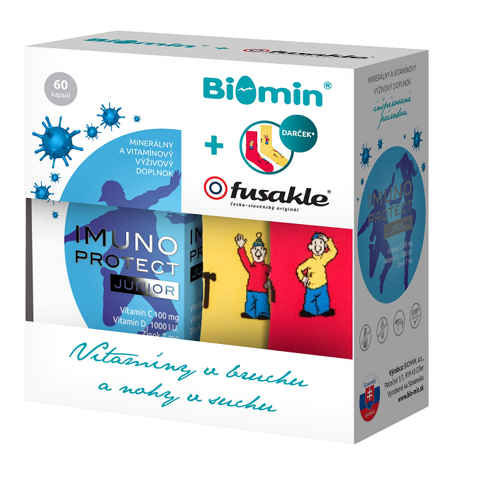 Obrázok Biomin IMUNO PROTECT JUNIOR+, 60 tabliet