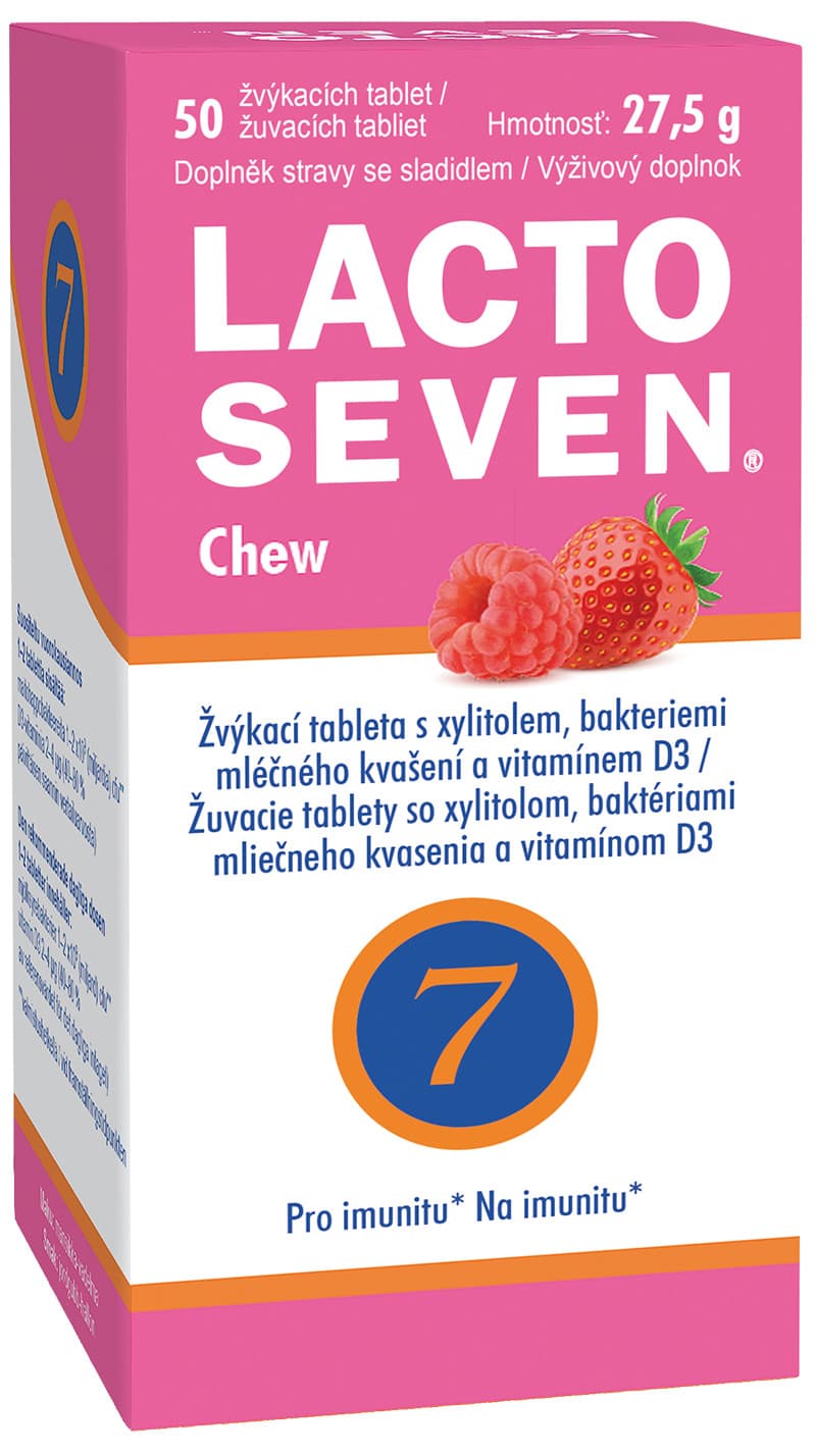 Obrázok Vitabalans LACTOSEVEN Chew, 50ks