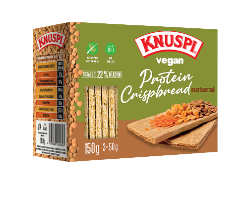 Obrázok Prom In Knuspi Vegan Protein Crispbread natural 150 g