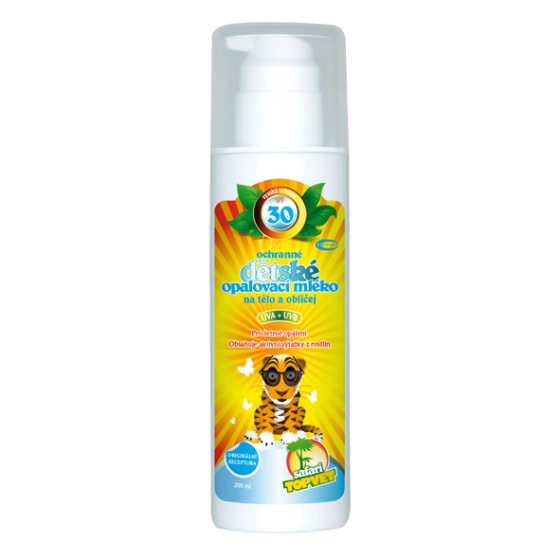 Obrázok Topvet Detské opaľovacie mlieko SPF 30, 200 ml