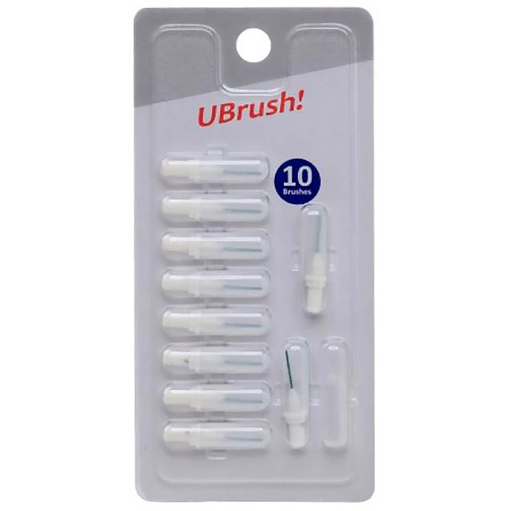 Obrázok UBrush! - medzizubná kefka - 1,0 mm biela 1×10 kusov