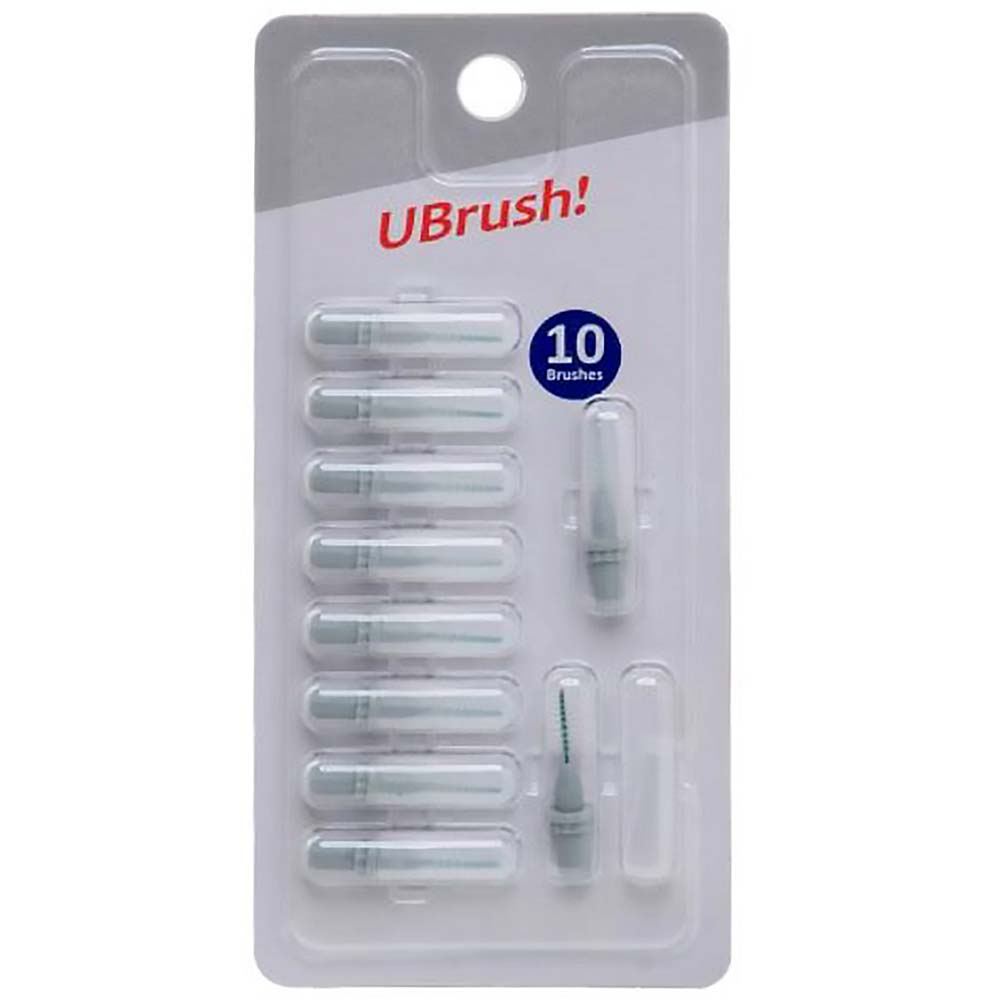 Obrázok UBrush! - medzizubná kefka - 1,2 mm šedá 1×10 kusov