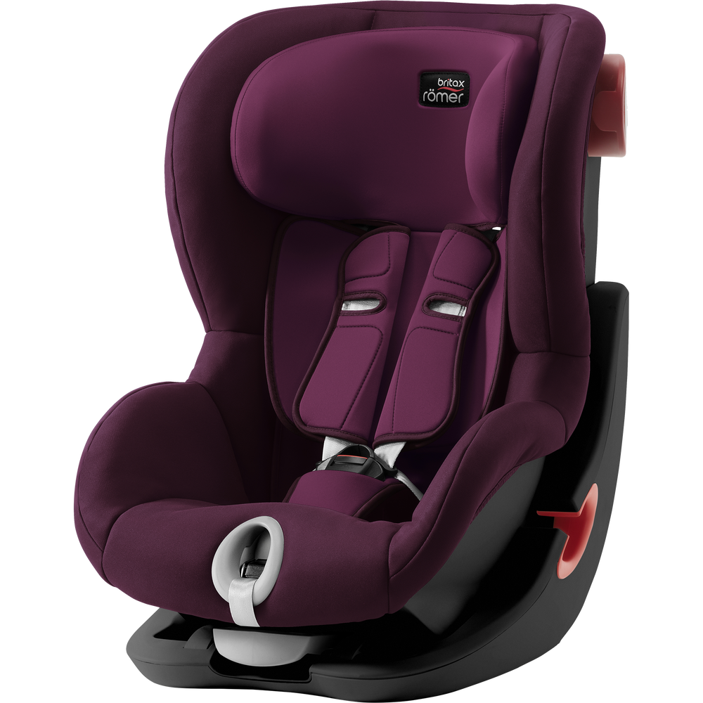 Obrázok BRITAX RÖMER - Autosedačka King II Black, 9-18 kg - Burgundy Red