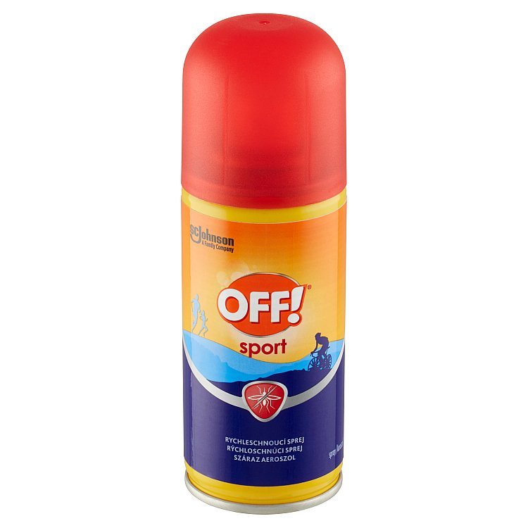 Obrázok OFF! Sport rýchloschnúci sprej 100 ml (5000204158670)