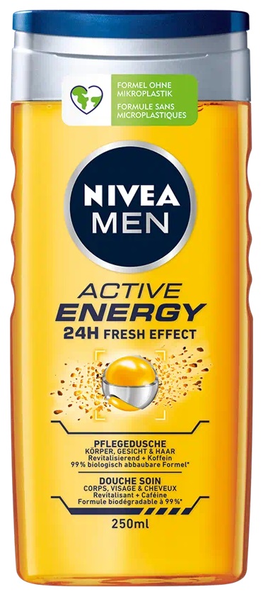 Obrázok NIVEA MEN Active Energy Shower 250 ml (9005800341637)