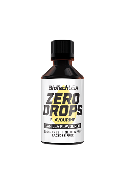 Obrázok BiotechUSA Ochucovacie kvapky Zero Drops, vanilka 50ml