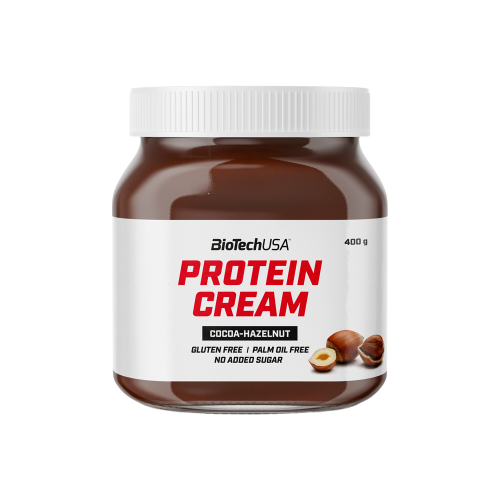 Obrázok BiotechUSA Protein Cream, kakao-lieskový orech 400ml