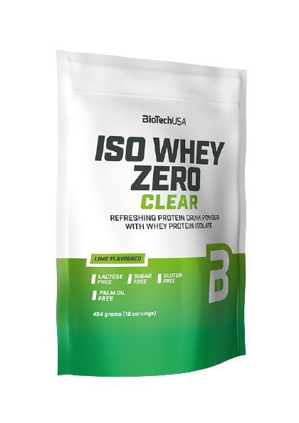 Obrázok BiotechUSA Iso Whey Zero Clear, limetka 454g