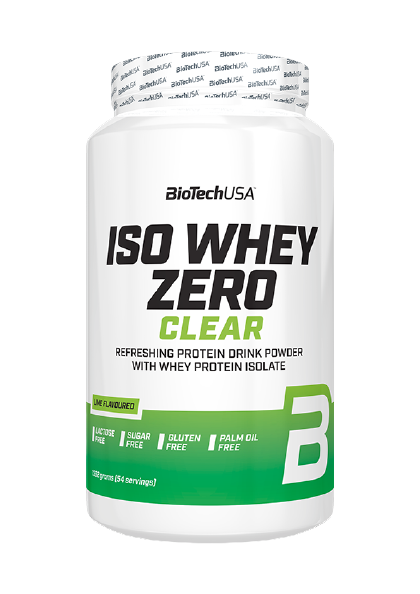 Obrázok BioTech Iso Whey Zero Clear 1362 g lime