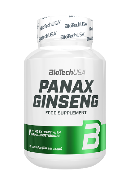 Obrázok BiotechUSA Panax Ginseng 60 kapsúl