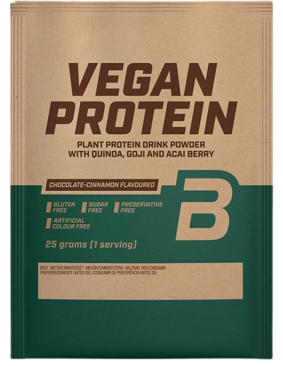 Obrázok BiotechUSA Vegan Protein, banán 25g