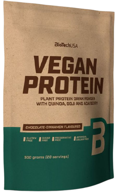 Obrázok BiotechUSA Vegan Protein, čoko-škorica 2000g