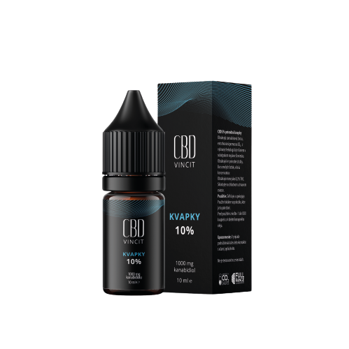 Obrázok CBD Vincit kvapky 10% 1x10 ml