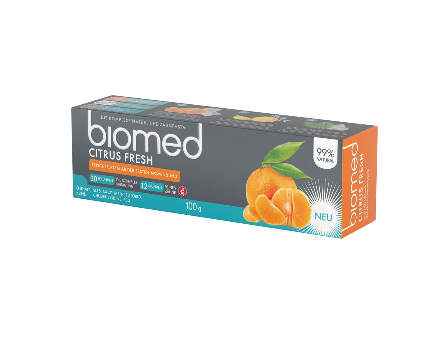 Obrázok BIOMED Citrus Fresh 100 g (7640168930431)