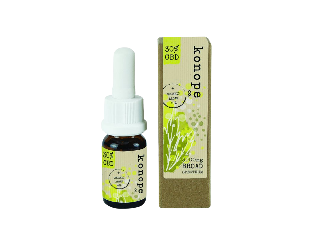 Obrázok CBD 30% v argánovom oleji 10 ml KONOPE