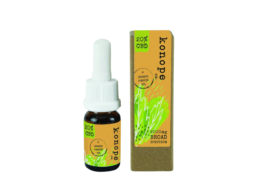 Obrázok CBD 20% v tekvicovom oleji 10 ml KONOPE