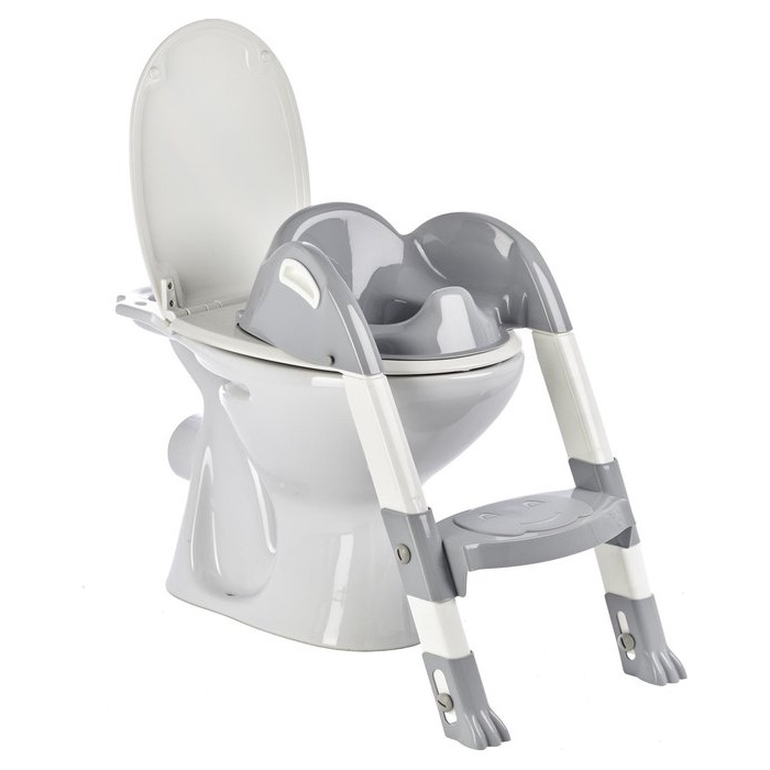 Obrázok THERMOBABY Stolička na WC Kiddyloo Grey Charm (3023191725290)