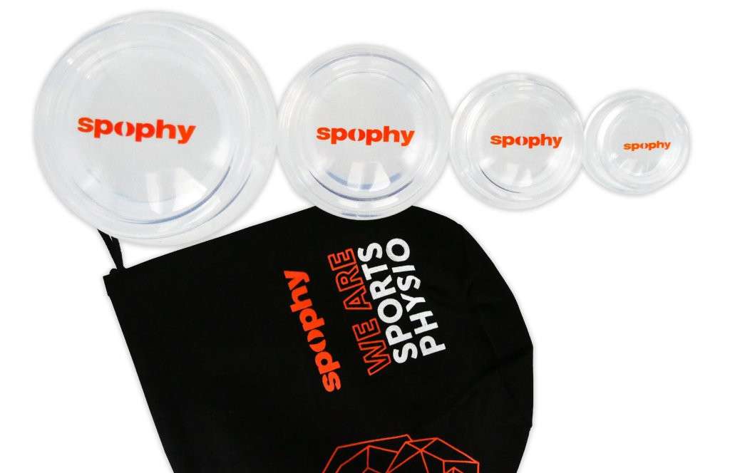 Obrázok Spophy Cupping Set, sada silikónových baniek (8594202930019)