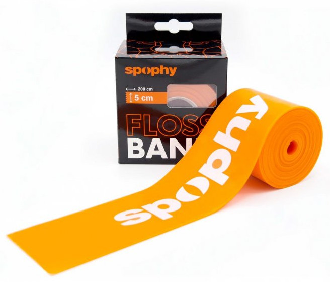 Obrázok Spophy Flossband Orange, flossband oranžový 5cmx2m