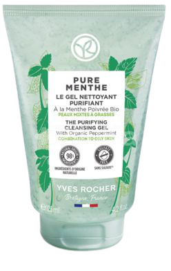 Obrázok Yves Rocher Pure Menthe osviežujúci čistiaci gél 125 ml