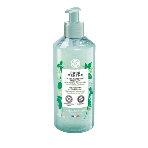 Obrázok Yves Rocher Pure Menthe osviežujúci čistiaci gél 390 ml